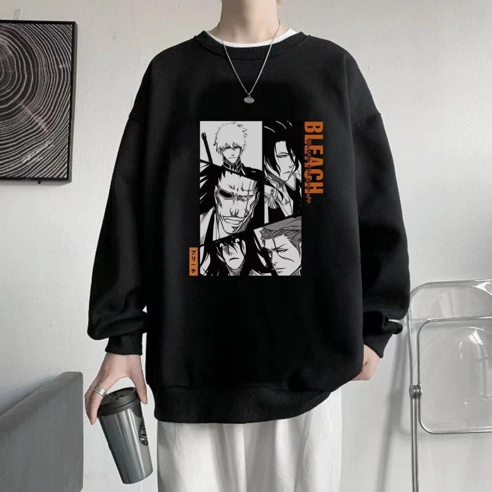 Bleach Pullover Sweatshirts