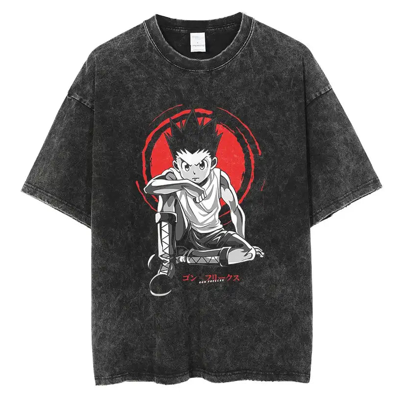 HUNTER x HUNTER Acid Wash T Shirt