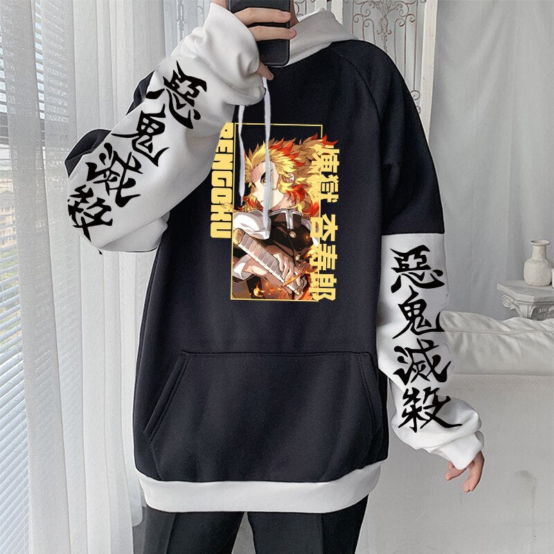 Demon Slayer Cool Kyoujurou Rengoku Hoodies