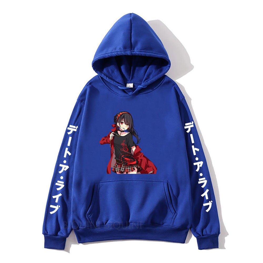 Tokisaki Kurumi Date A Live Hoodies