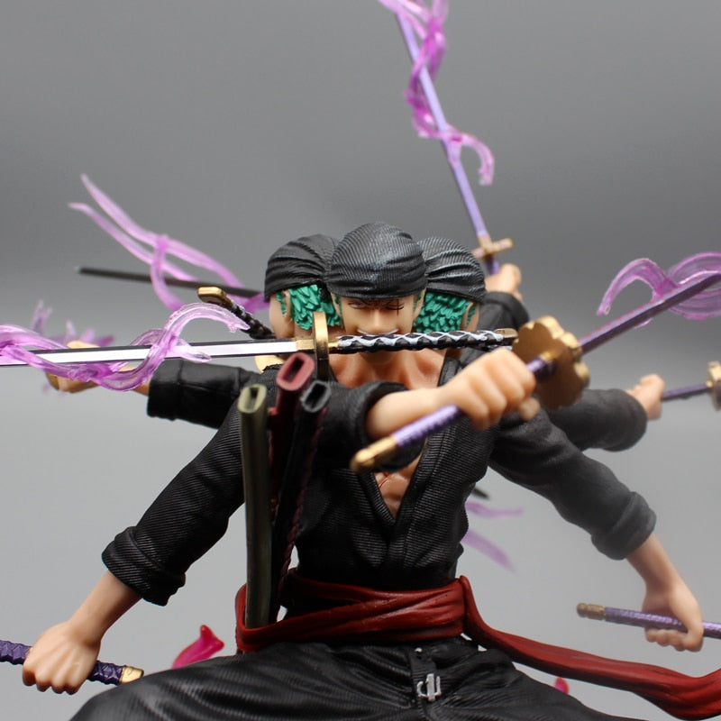 One Piece Zoro & Wano Onigashima 9 Swords Style Action Figurine