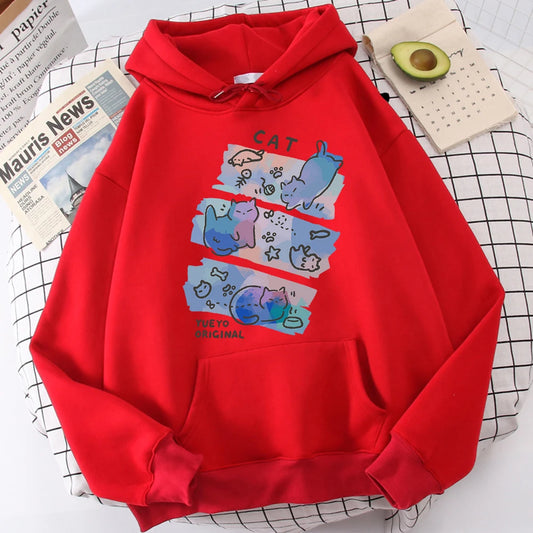 Fat Cat Fantasies Fishing In The Water To Eat Fish Boy Hoodie