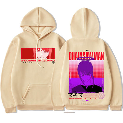 Chainsaw Man Makima A Corpse Is Talking Hoodie