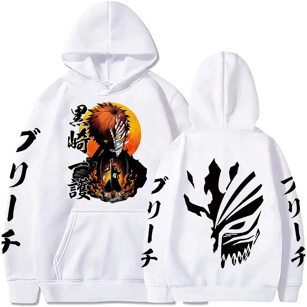 Bleach Kurosaki Ichigo Kuchiki Byakuya Abarai Renji Hoodie