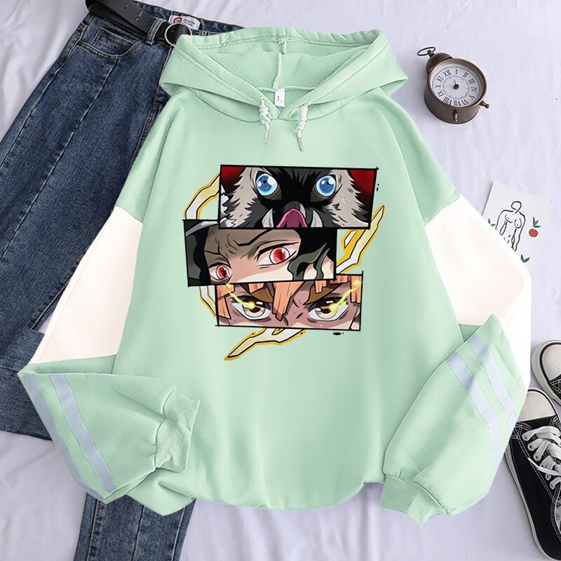 Demon Slayer Kibutsuji Muzan Printed Hoodies