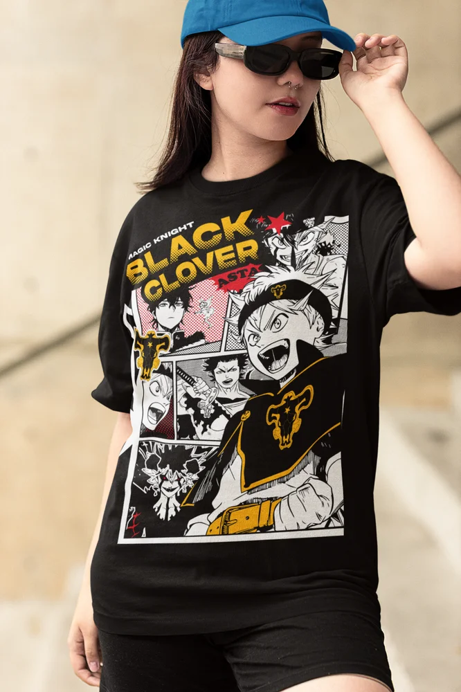 Black Clover Asta Yami Sukehiro Yuno T-Shirt