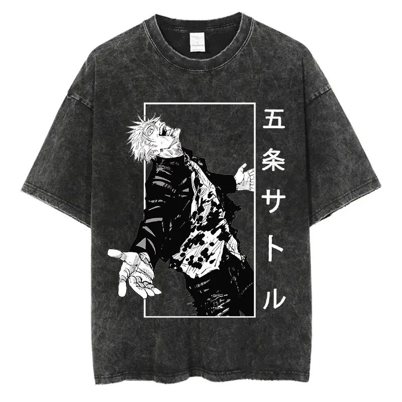 Jujutsu Kaisen Vintage Washed T-shirt