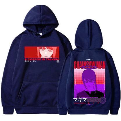 Chainsaw Man Makima A Corpse Is Talking Hoodie