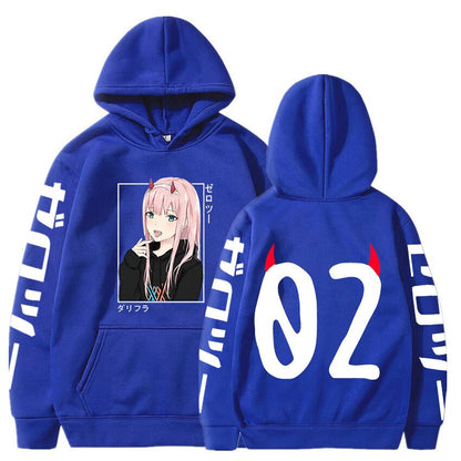 Darling In The Franxx Zero Two Hoodies