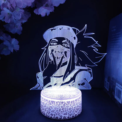 LOL Akali 3D Lamp