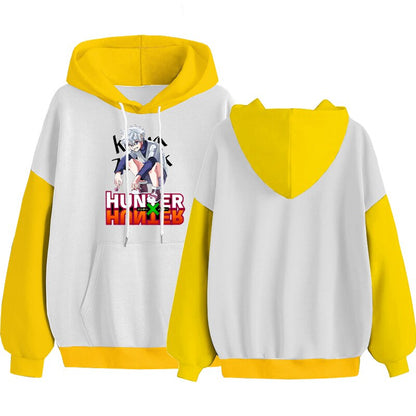 HUNTER×HUNTER Manga Killua Print Hoodies