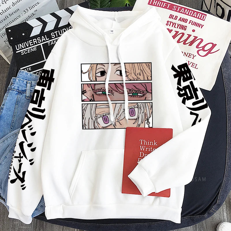 Tokyo Revengers Manjirou Sano Izana Kurokawa Eyes Hoodie