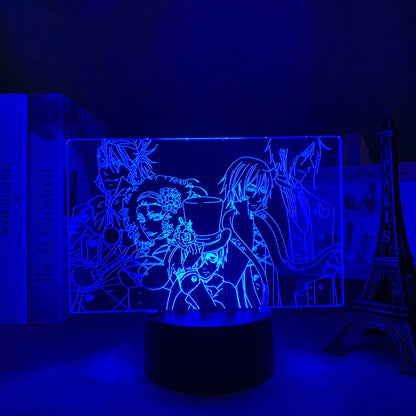 Anime Black Butler 3D Lamp