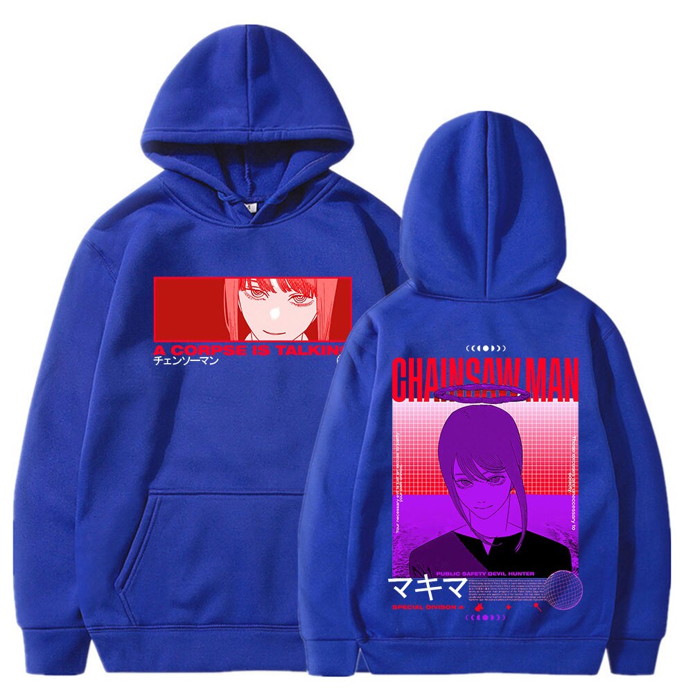 Chainsaw Man Makima A Corpse Is Talking Hoodie