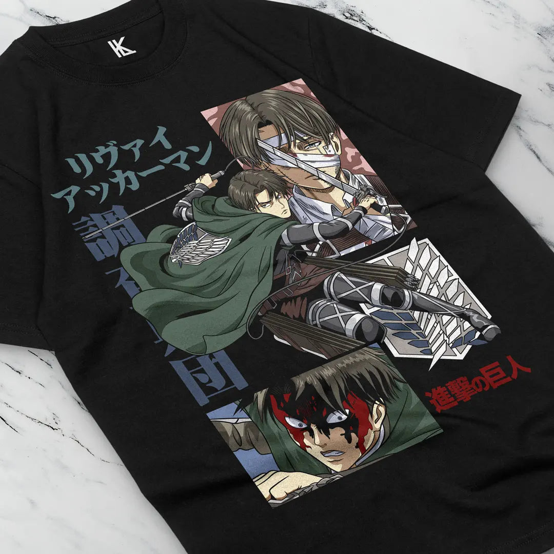 Levi Ackerman Shingeki No Kyojin T-shirt