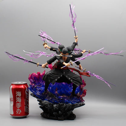 One Piece Zoro & Wano Onigashima 9 Swords Style Action Figurine