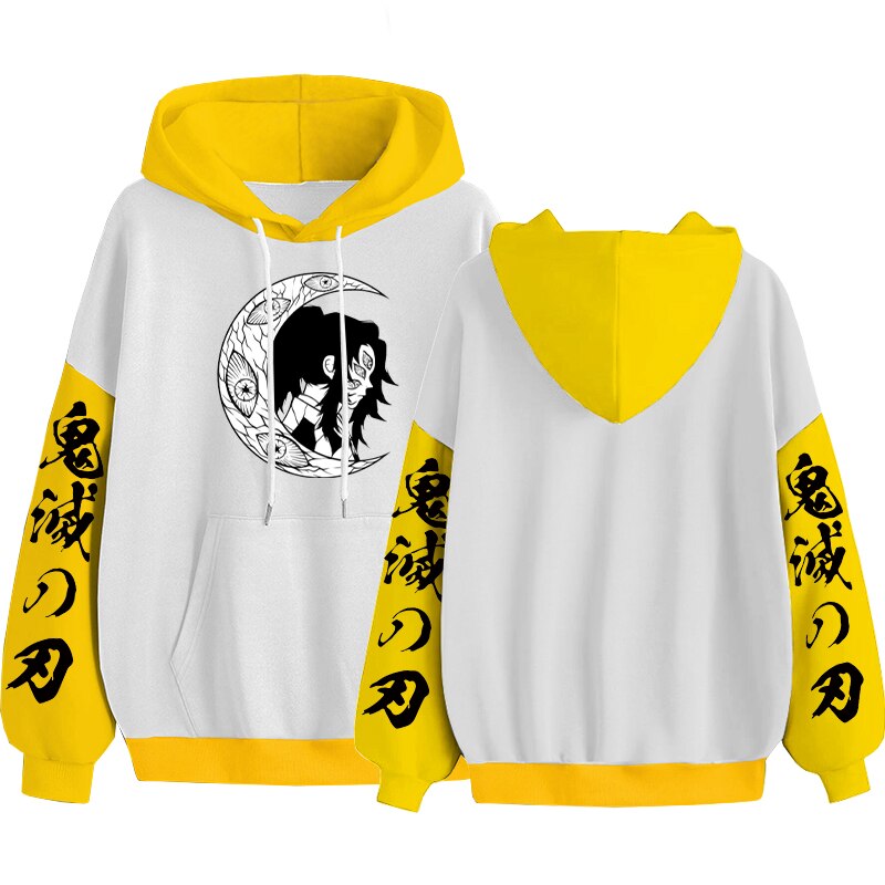 Demon Slayer Kokushibou Hoodies