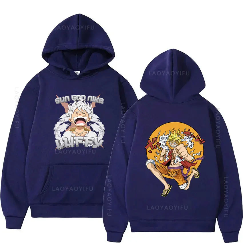 Gear 5 Luffy Theme New in Hoodies