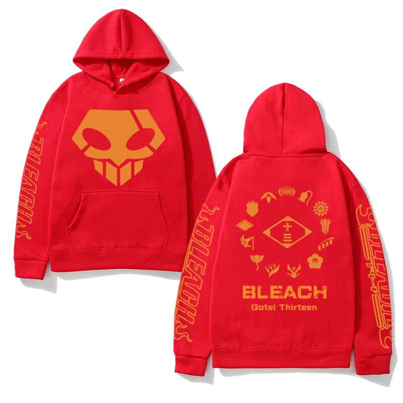 Bleach Ichigo Print Hoodie