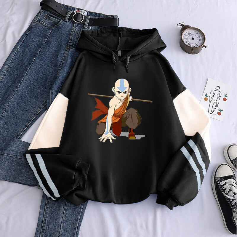 Avatar The Last Airbender Manga Aang  Hoodie