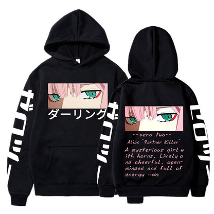 Darling In The Franxx Zero Two Eyes Hoodie