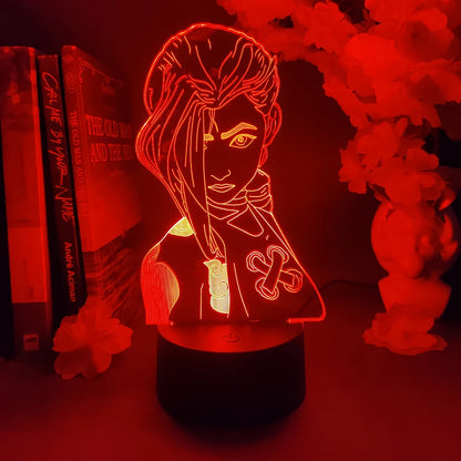 League of Legends Runaway Loli JINX 3D Lamp