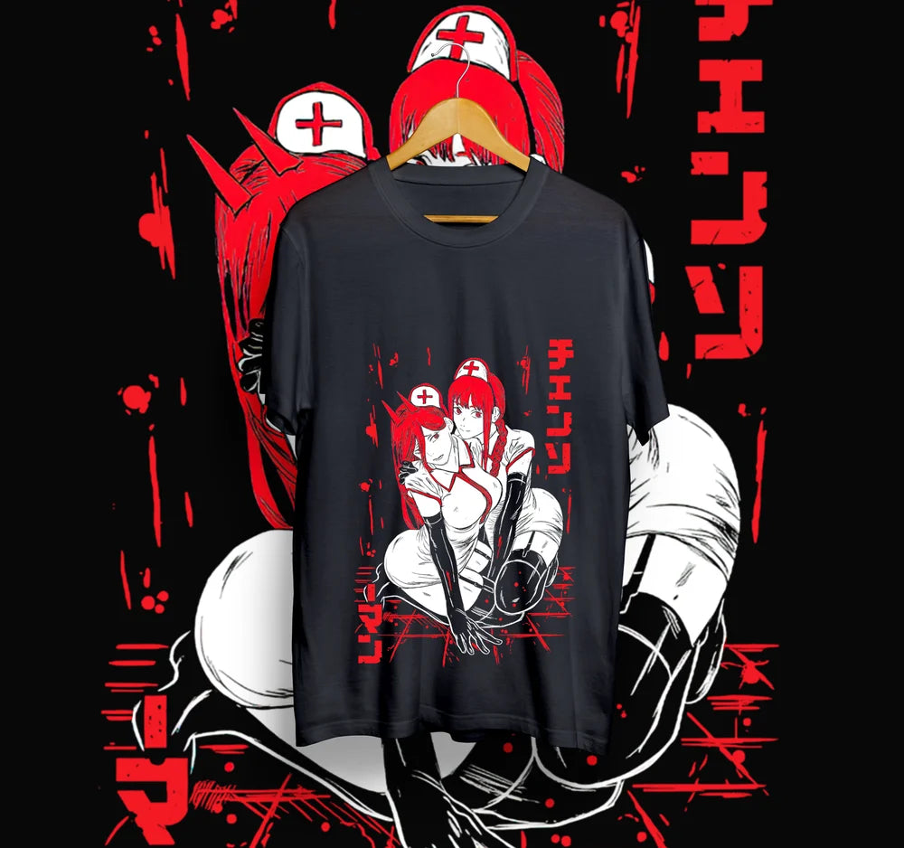 Chainsaw Man Denji and Makima T-Shirt