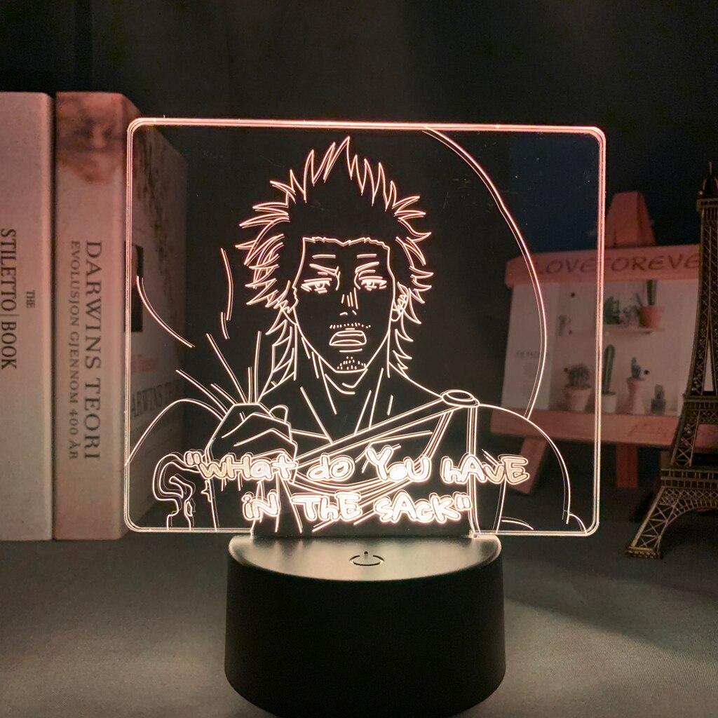 Anime Black Clover Yami Sukehiro 3D Lamp