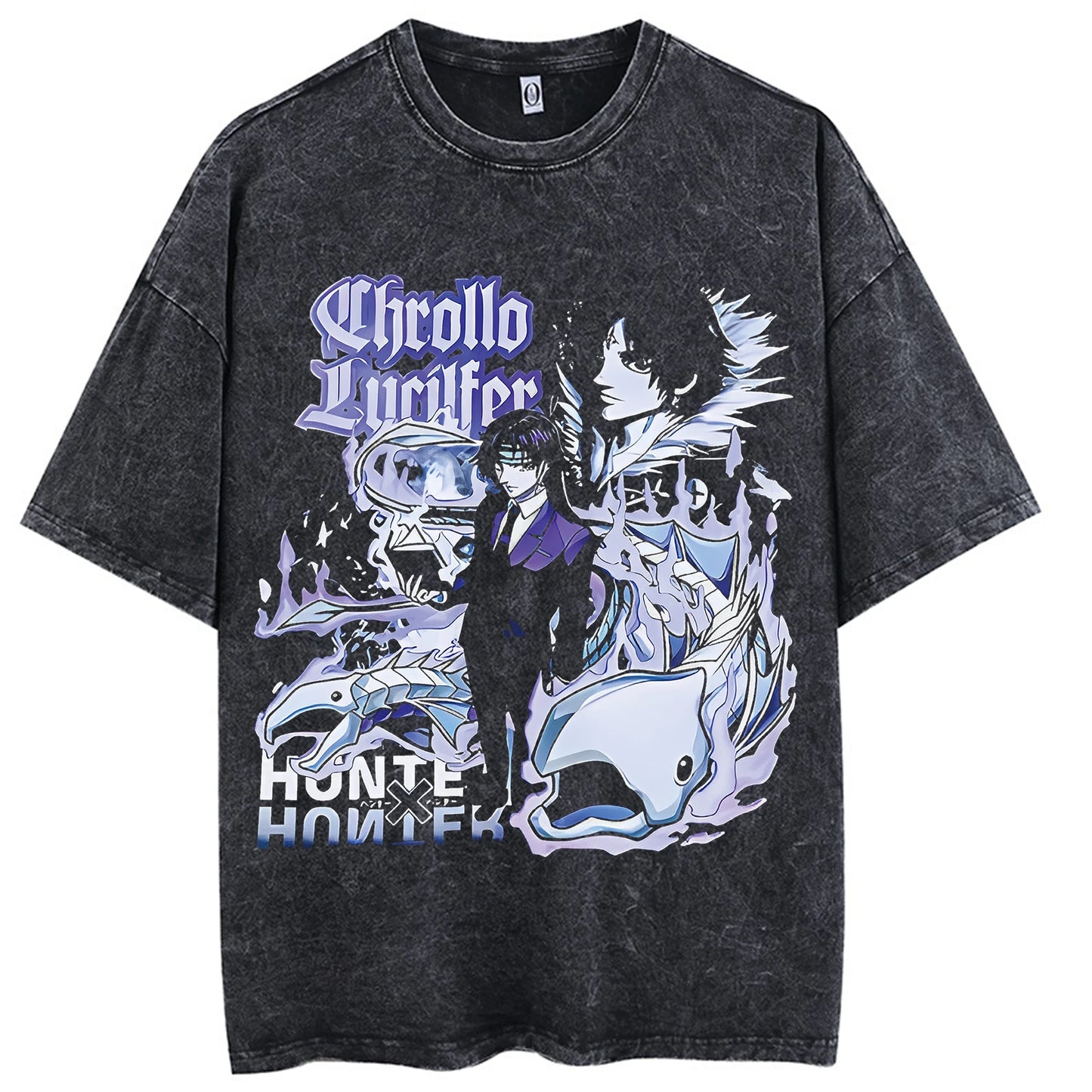 HUNTER x HUNTER Acid Wash T Shirt