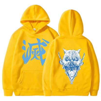 Demon Slayer Korte Mouw Hoodie