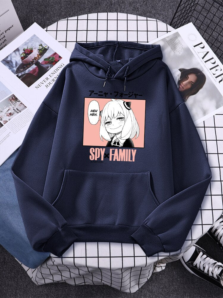 Spy X Family Anya Creative Illustration Printed Hoody