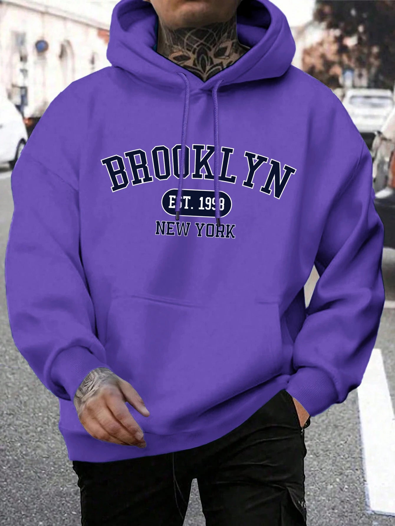 Brooklyn Est 1998 New York Printing Hoodies