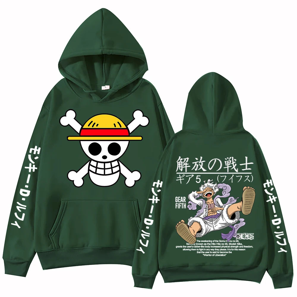 One-Piece Luffy Anime Hoodie