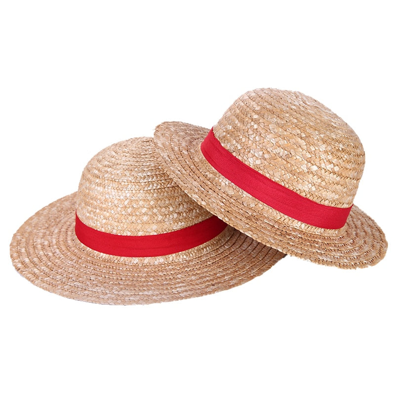 One Piece Neck String Luffy Flat Hats