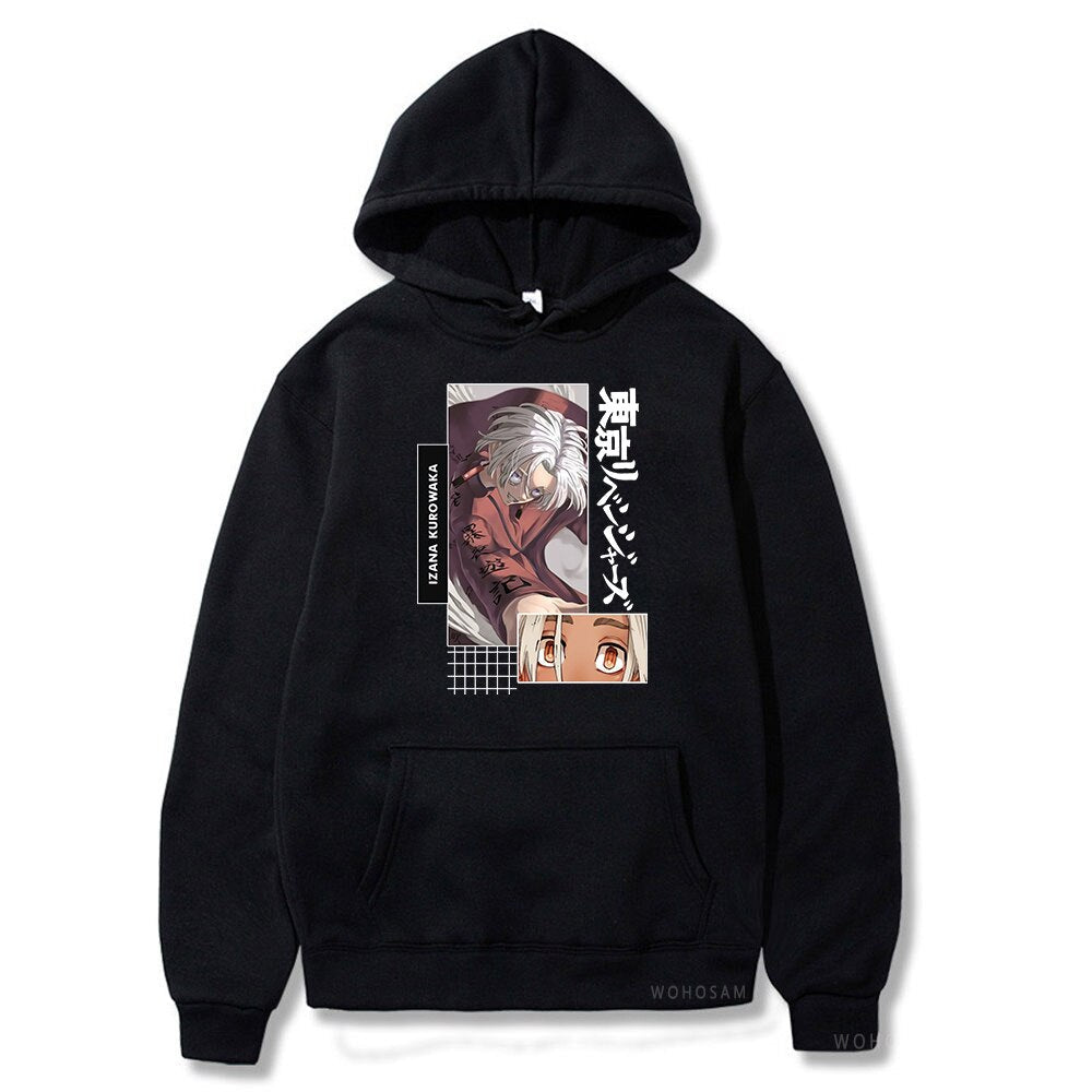 Japanese Anime Tokyo Revengers Izana Kurokawa Hoodies