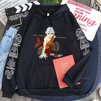 Avatar The Last Airbender Manga Aang  Hoodie