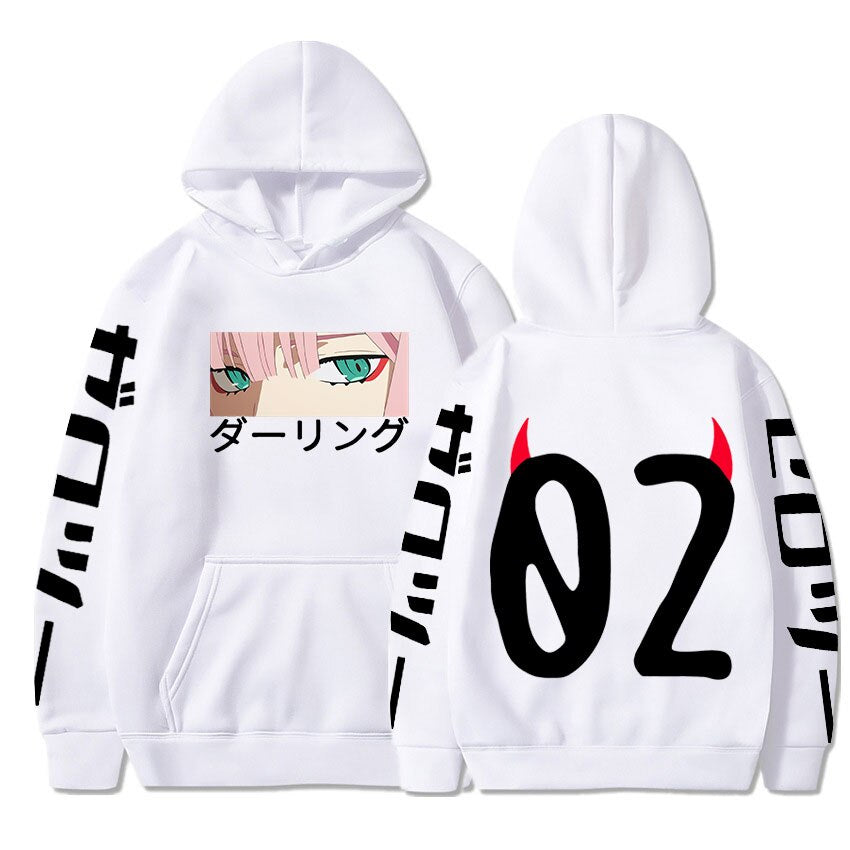 Darling In The Franxx Zero Two Hoodies