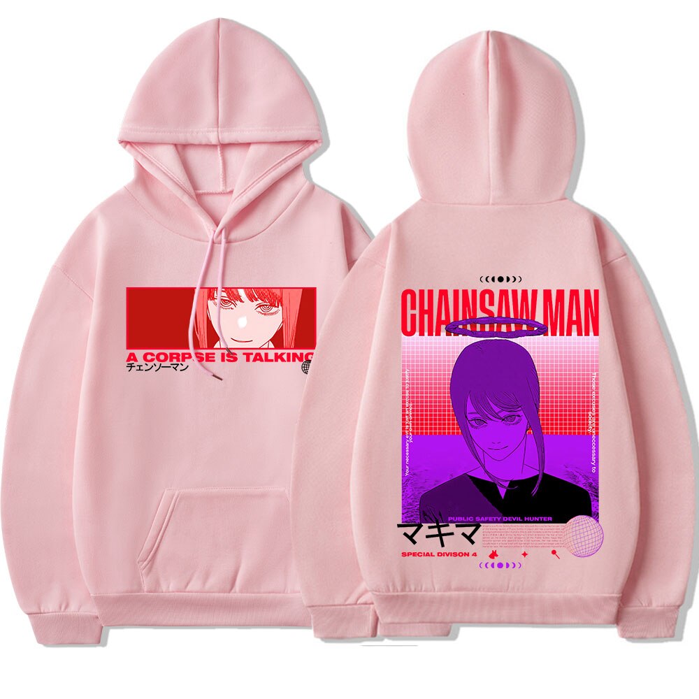 Chainsaw Man Makima A Corpse Is Talking Hoodie