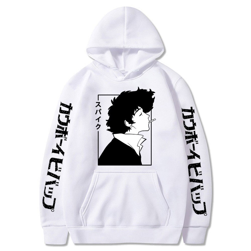 Cowboy Bebop Spiegel Spike Valentine Faye Black Jet Hoodies