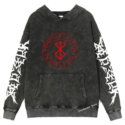 Berserk Retro Style Hoodie