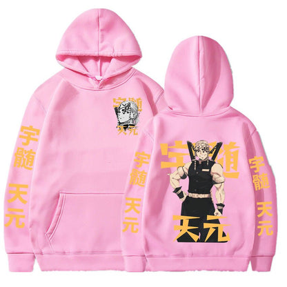 Demon Slayer Uzui Tengen Graphic Hoodie