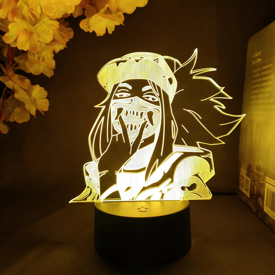 LOL Akali 3D Lamp