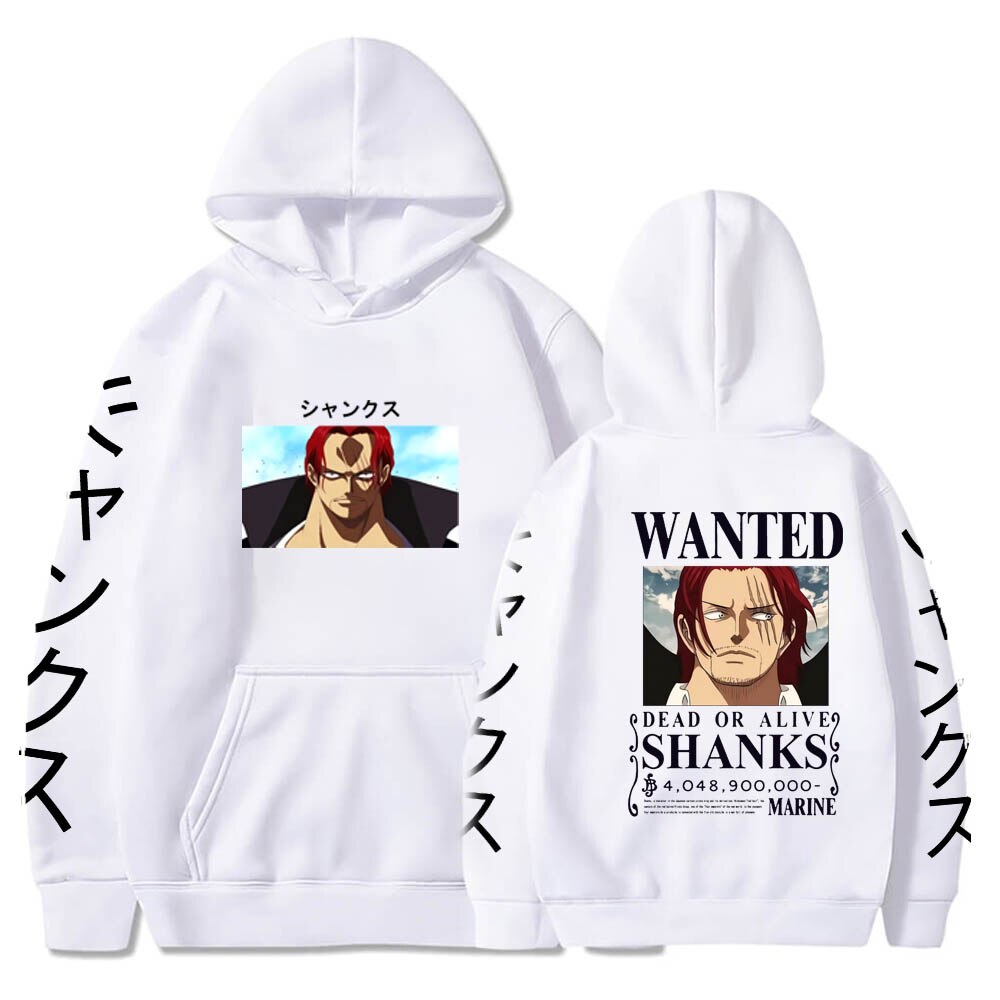 One Piece Wanted Hoodies