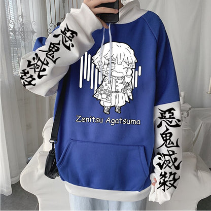 Demon Slayer Zenitsu Agatsuma Hoodies