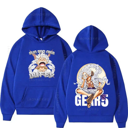 Gear 5 Luffy Theme New in Hoodies