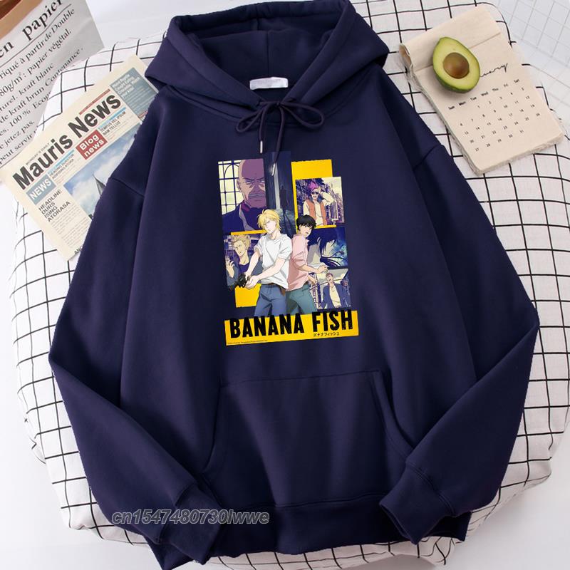 Banana Fish Printed Hoody