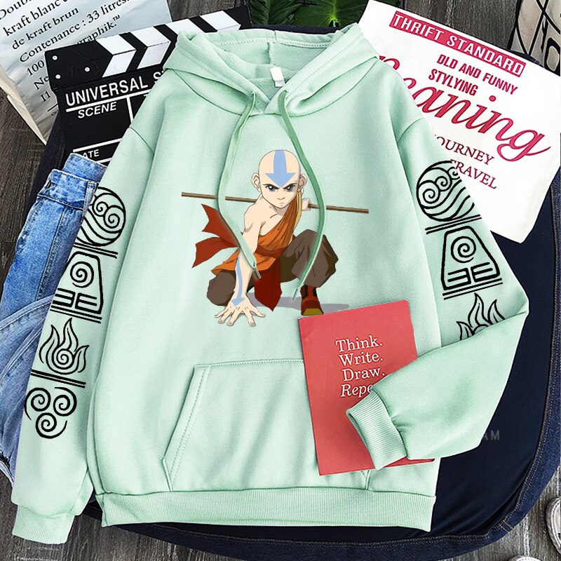 Avatar The Last Airbender Manga Aang  Hoodie