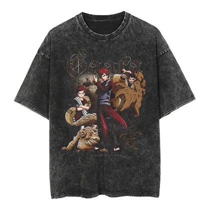 Naruto Hero washed T-shirt