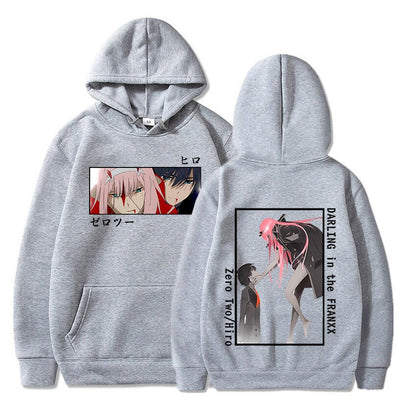 Darling In The Franxx Zero Two Hiro Hoodies