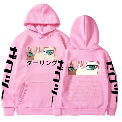 Darling In The Franxx Zero Two Eyes Hoodie